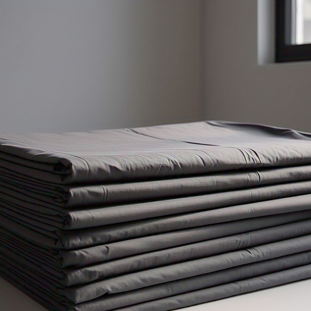 Luxury Organic Cotton Flat Sheet – Urban Charcoal