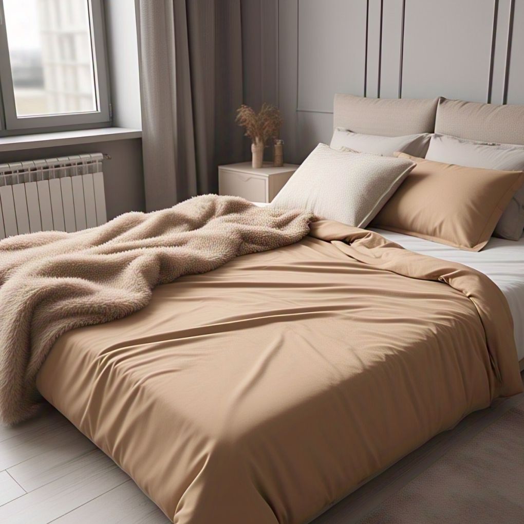 Harvest Beige Sheet Set – Fitted, Flat & Pillowcases