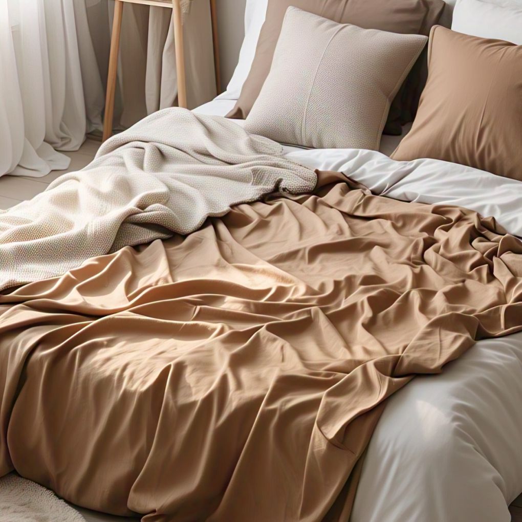 Harvest Beige Sheet Set – Fitted, Flat & Pillowcases