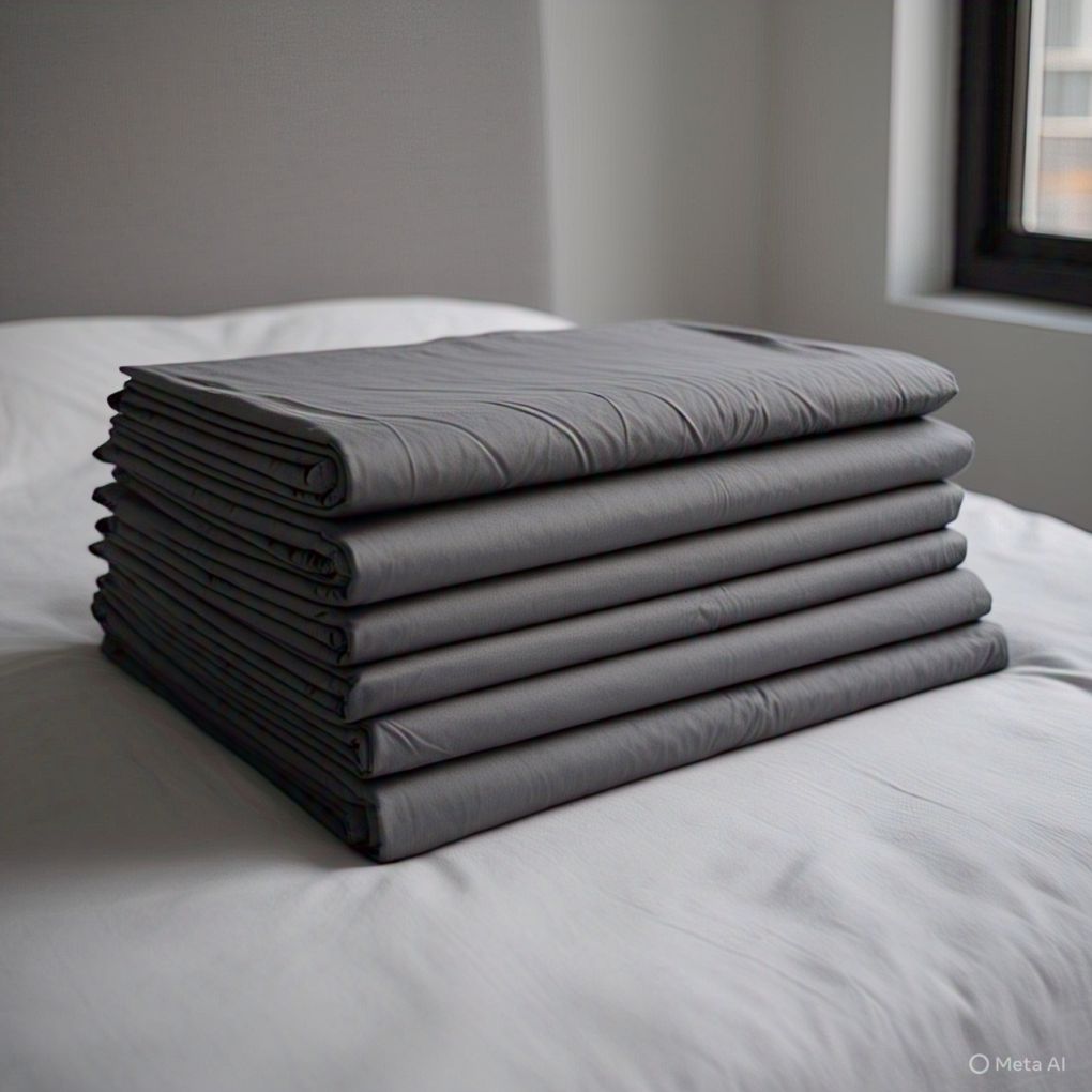 Luxury Organic Cotton Flat Sheet – Urban Charcoal