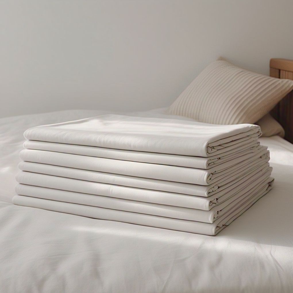 Cloud White Luxe Sheet Set – Pure, Polished & Effortlessly Layered