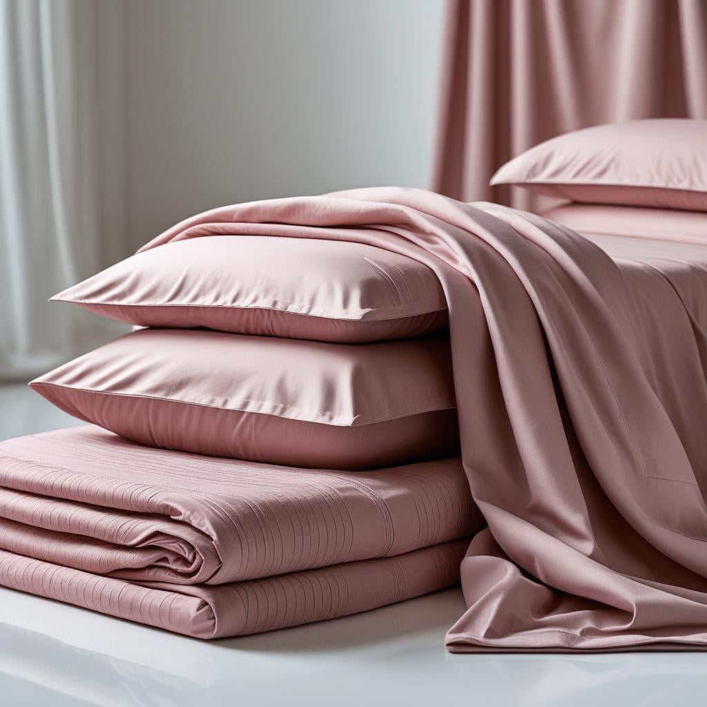 Blush Dusk Complete Sheet Set – Fitted, Flat & Pillowcases