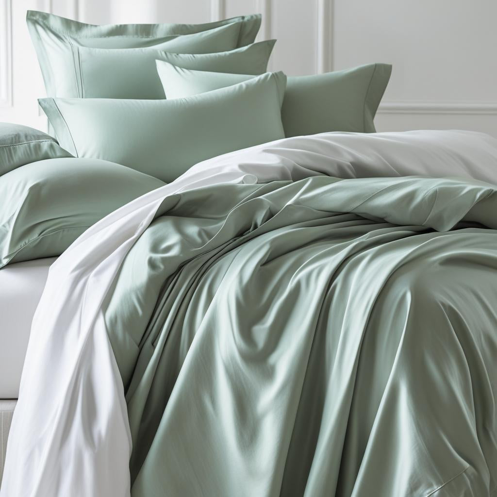 Botanic Sage Complete Sheet Set – Fitted, Flat & Pillowcases
