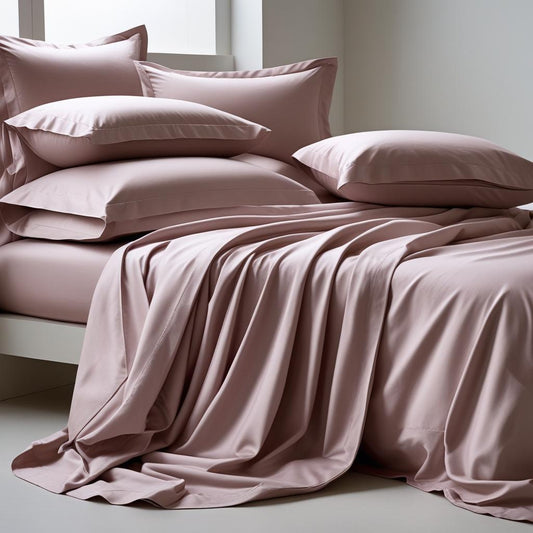 Blush Dusk Complete Sheet Set – Fitted, Flat & Pillowcases